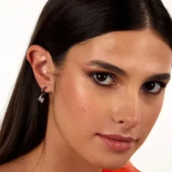 La Petite Story Ohrringe-Orecchini Einzel Buchstaben M Ohrring - LPS02AQM69