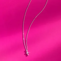 La Petite Story (Kette mit) Kreuz-Silver Cross Halskette - LPS10AWV26