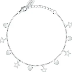 La Petite Story (Kette mit) Herz-Silver Heart Star Armband - LPS05AWV14