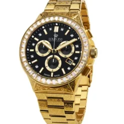 Louis XVI Metallarmband-Le Monarque Iced Out Royale - 1216