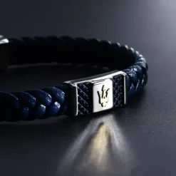 Maserati Armbänder-Recycled Leather Armband - JM4249IK03