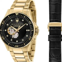 Maserati Metallarmband-Sfida Automatic Diamandi - R8823140003