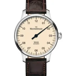 Meistersinger Lederarmband-N°03 (38 mm) - BM9903