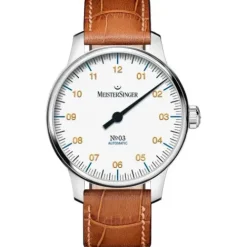 Meistersinger Lederarmband-N°03 (38 mm) - BM9901G