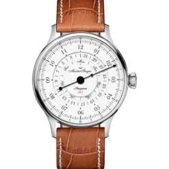 Meistersinger Lederarmband-Pangaea Day Date 365 - PDD365901