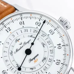 Meistersinger Lederarmband-Pangaea Day Date 365 - PDD365901