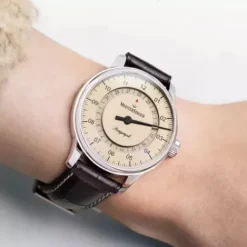 Meistersinger Lederarmband-Perigraph (38 mm) - BM1103