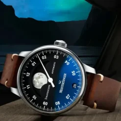 Meistersinger Lederarmband-Stratoscope - ST982