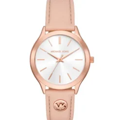 Michael Kors Lederarmband-Slim Runway - MK7467