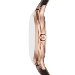 Michael Kors Lederarmband-Slim Runway - MK7489