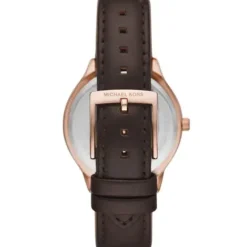 Michael Kors Lederarmband-Slim Runway - MK7489