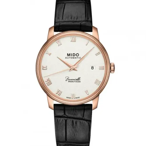Mido Lederarmband-Baroncelli Heritage Gent - M027.407.36.013.00