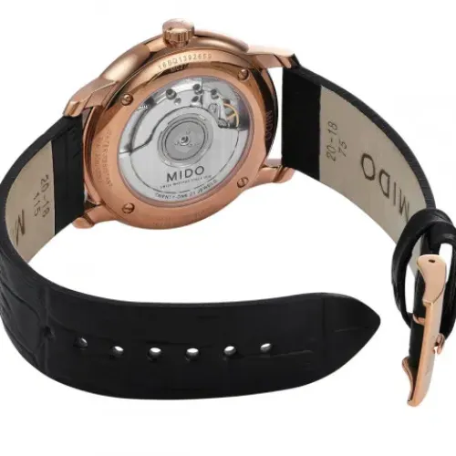 Mido Lederarmband-Baroncelli Heritage Gent - M027.407.36.013.00