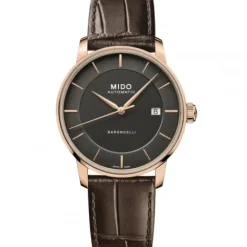 Mido Lederarmband-Baroncelli II Signature Gent - M037.407.36.061.00