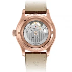 Mido Lederarmband-Multifort Skeleton Vertigo - M038.436.36.061.00