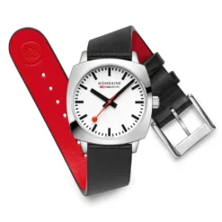 Mondaine Lederarmband-Petite Cushion Vegan - MSL.31110.LBV