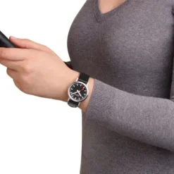 Mondaine Lederarmband-Stop2go (34 mm) Vegan - MST.34020.LBV.SET