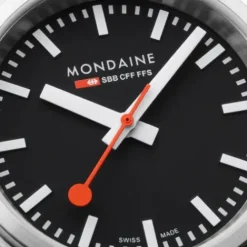 Mondaine Lederarmband-Stop2go (34 mm) Vegan - MST.34020.LBV.SET