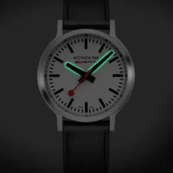 Mondaine Lederarmband-Stop2go Vegan - MST.4101B.LBV.2SE