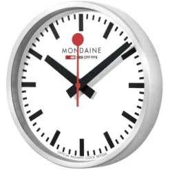 Mondaine Wanduhren-Stop2Go Wanduhr Wifi (25 cm) - MSM.25S11