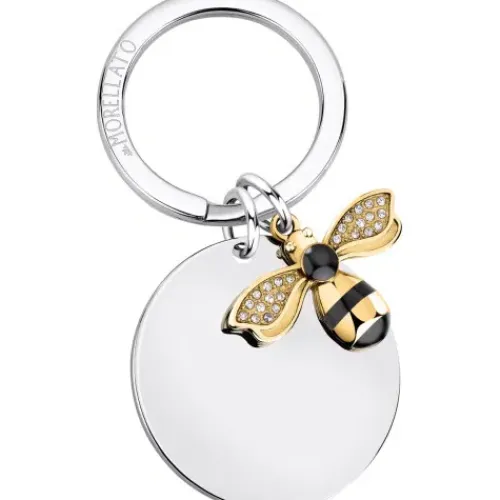 Morellato Schlüsselring-Round Tag Bee Schlüsselring - SD7173