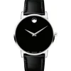 Movado Lederarmband-Museum Classic (40 mm) - 0607269