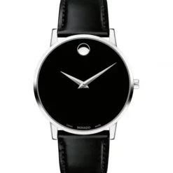 Movado Lederarmband-Museum Classic (40 mm) - 0607269