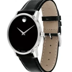 Movado Lederarmband-Museum Classic (40 mm) - 0607269