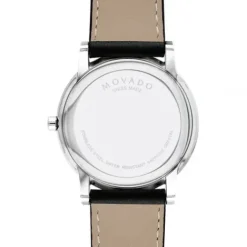 Movado Lederarmband-Museum Classic (40 mm) - 0607269
