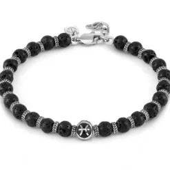 Nomination Armbänder-Instinctstyle Armband Fisch Lavastein - 027928-012