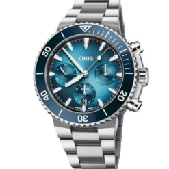 Oris Metallarmband-Aquis Chronograph - 01 771 7793 4155-07 8 23 01PEB