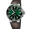Oris Lederarmband-Aquis Date - 01 733 7730 4157-07 5 24 10EB