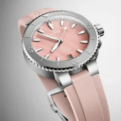 Oris Silikonarmband-Aquis Date - 01 733 7770 4158-07 4 18 66FC