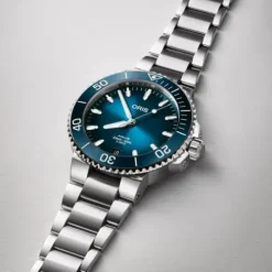 Oris Metallarmband-Aquis Date Caliber 400 - 01 400 7769 4135-07 8 22 09PEB