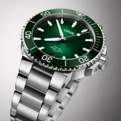 Oris Metallarmband-Aquis Date Caliber 400 - 01 400 7769 4157-07 8 22 09PEB