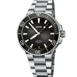 Oris Metallarmband-Aquis Date Caliber 400 - 01 400 7769 4154-07 8 22 09PEB