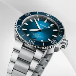 Oris Metallarmband-Aquis Date Calibre 400 - 01 400 7763 4135-07 8 24 09PEB