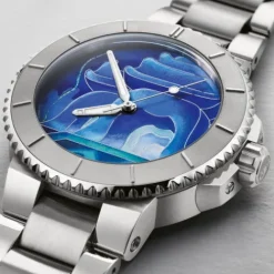 Oris Metallarmband-Aquis Sun Wukong Artist Edition - 01 400 7769 4185-Set