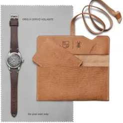 Oris Lederarmband-Big Crown Pointer Date Cervo Volante - 01 754 7779 4063-Set