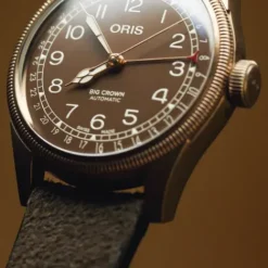 Oris Lederarmband-Big Crown Pointer Date - 01 754 7741 3166-07 5 20 74BR