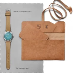 Oris Lederarmband-Big Crown Pointer Date Cervo Volante - 01 754 7779 4065-Set