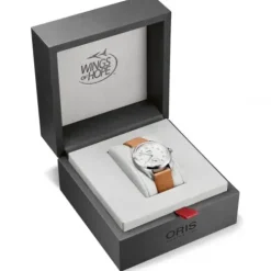 Oris Lederarmband-Big Crown Wings of Hope Limited Edition - 01 401 7781 4081-Set