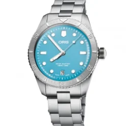 Oris Metallarmband-Divers Sixty-Five Cotton Candy - 01 733 7771 4055-07 8 19 18