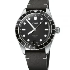 Oris Lederarmband-Divers Sixty-Five 12H Calibre 400 - 01 400 7772 4054-07 5 20 82