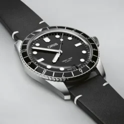 Oris Lederarmband-Divers Sixty-Five 12H Calibre 400 - 01 400 7772 4054-07 5 20 82