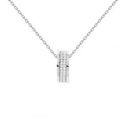 P D Paola Halsketten-Atlas Silver Halskette - CO02-438-U