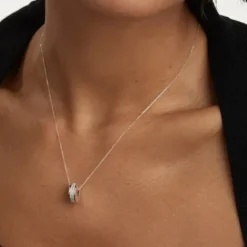 P D Paola Halsketten-Atlas Silver Halskette - CO02-438-U