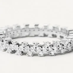 P D Paola Ringe-Crown Silver Ring - AN02-670