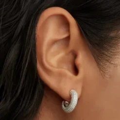 P D Paola Ohrringe-King Silver Ohrringe - AR02-576-U