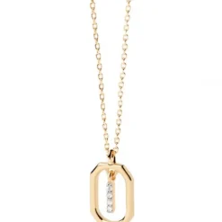 P D Paola Halsketten-Mini Letter I Halskette - CO01-520-U